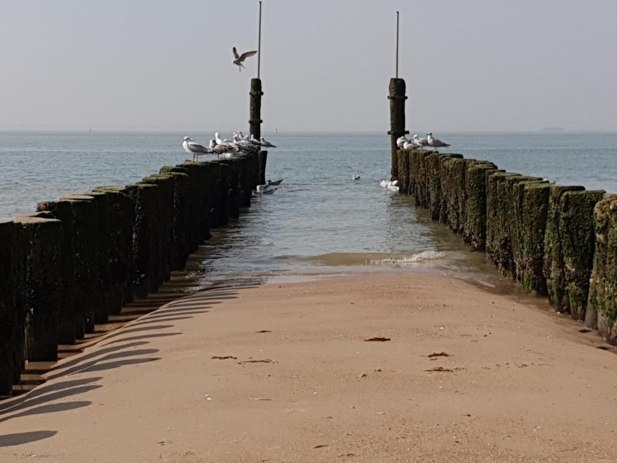 Rijksmonument Havenzicht, Met Zeezicht, Ligging Direct Aan Zee En Centrum Vlissingen Exterior photo