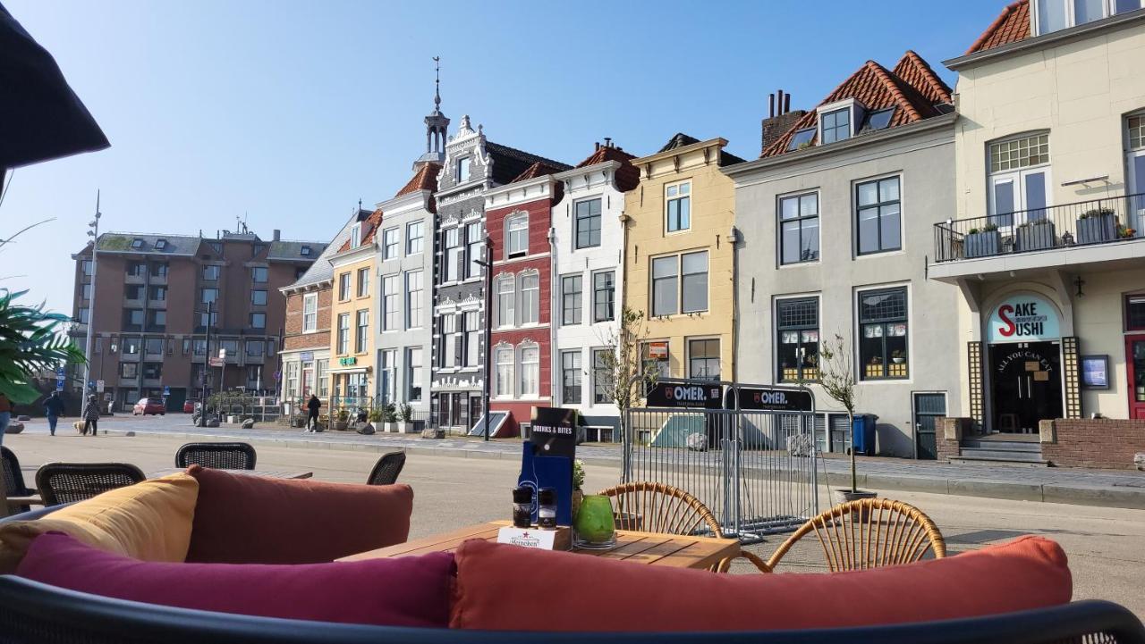 Rijksmonument Havenzicht, Met Zeezicht, Ligging Direct Aan Zee En Centrum Vlissingen Exterior photo